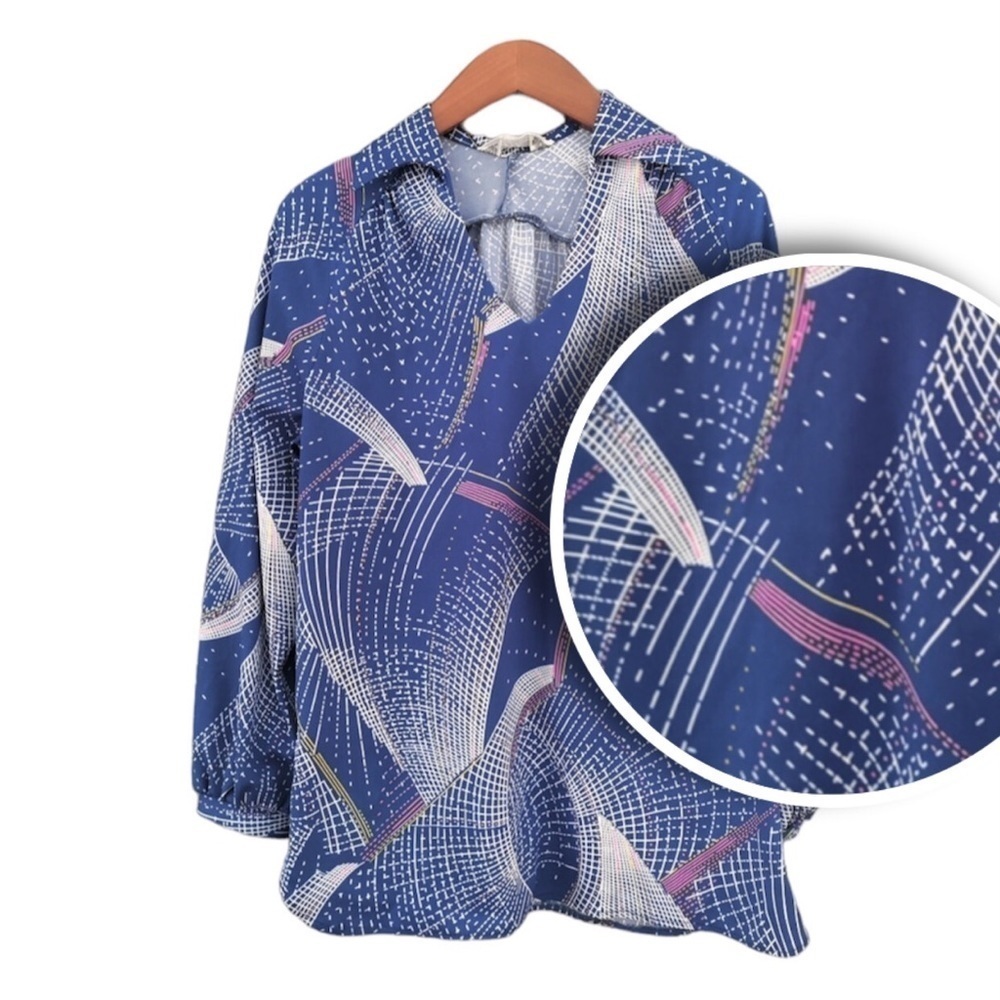 Vintage polyester top L